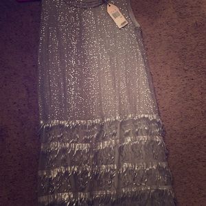 Dresses - MSSP XS Silver Sequin 1920’s Flapper Dress Dresses - MSSP XS Silver Sequin 1920’s Flapper Dress